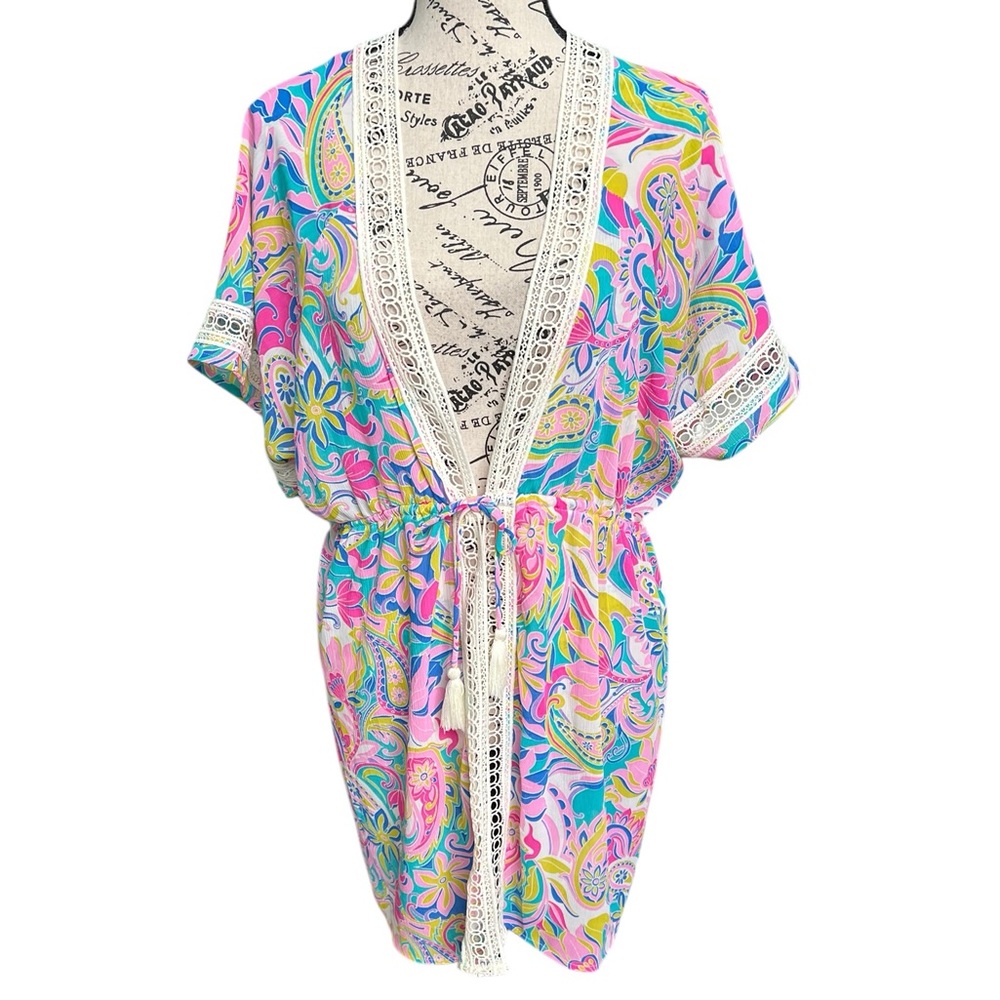 Paisley Swim Cover Up